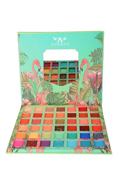AVEMOR Flamingo Holiday - 42 Color Eyeshadow Palette