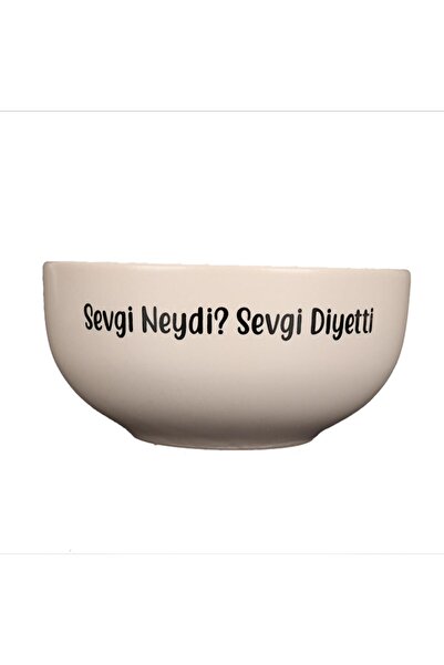 Attach Beyaz Sevgi Neydi ? Sevgi Diyetti Tasarım Kase
