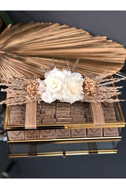 Masalsı Concept 80 Adet Süslemeli Kız Isteme Çikolatası, Söz Nişan Çikolatası...