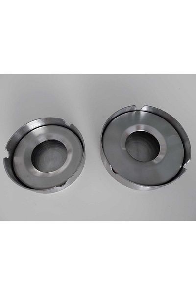 KISMET STEEL Set of 2 Indoor Ashtrays