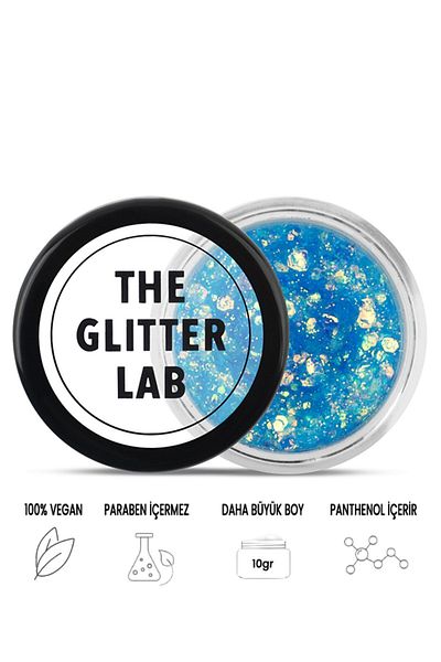 The Glitter Lab Gel Shiny Glitter - Magic Ocean
