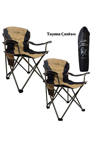 NURGAZ Campout  Katlanabilir Gala Xl Kamp Sandalyesi