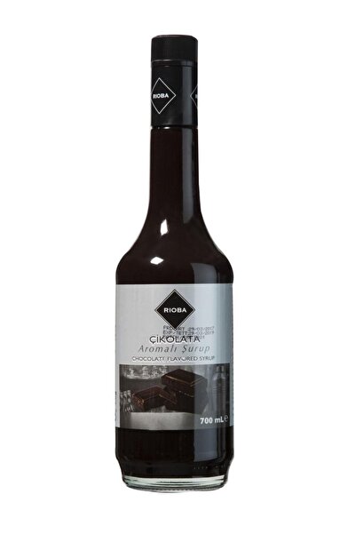Rioba Kokteyl Çikolatalı Şurup, Çikolata Şurubu 700 Ml, Chocolate Flavored Sy...