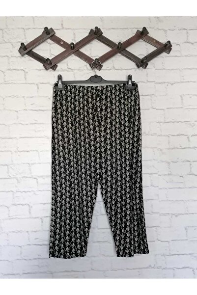 anne moda ankara Не колючі, літні, віскозні бавовняні капрі-штани з високою талією та 2 кишенями