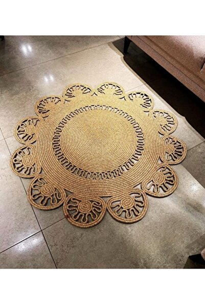 Genel Markalar hasır jüt halı el örgüsü halı kilim yıkanabilir çift taraflı y...
