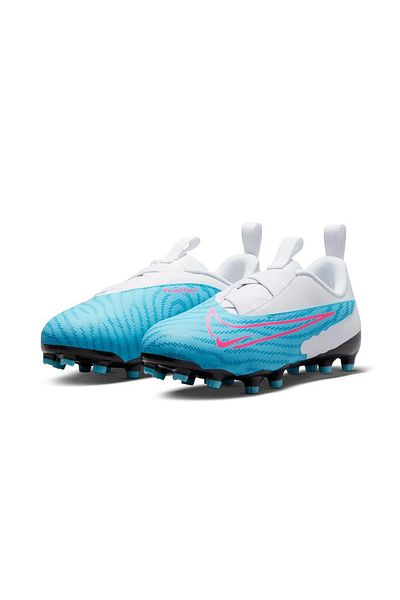 Nike Phantom GX Academy FG/MG DD9549-446 Blue Youth Grass Floor Football Shoes