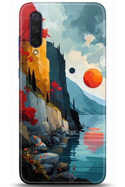 adveksiyon حافظة هاتف Xiaomi Mi 9 Lite مطبوعة بدقة HD - مؤسسة متتبع 5368