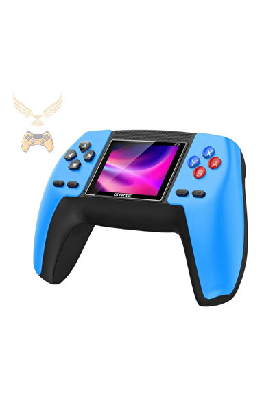 CROW'S TECH Leons Retro Konsol Gamebox Ekranlı Gameboy Nostaljik Oyun Kolu At...