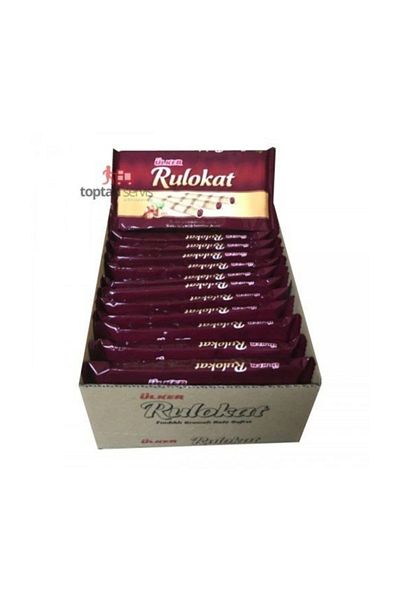 Ülker 42 Gr Hazelnut Cream Wafer - 12 Pieces of Rollat