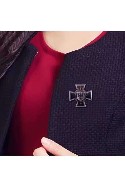 ARDSU Alman Krallığı Çift Iğne Metal Rozet