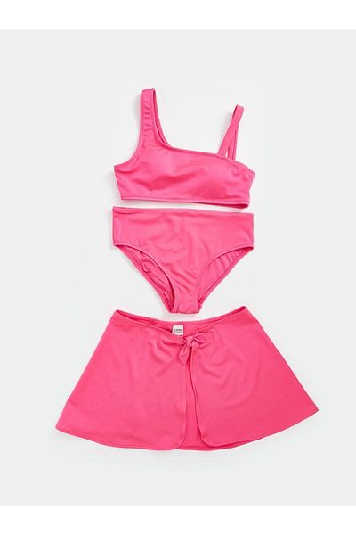 LC Waikiki LCW Kids - Quick Dry Girl's Bikini and Skirt