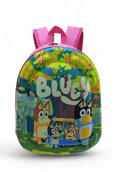 Baginn Geantă pentru copii pentru grădiniță cu relief 3D Bluey