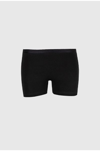 Ceylanoğlu Colanți mini pantaloni scurți din Lycra negru de damă