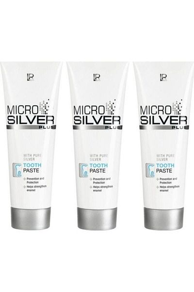 LR Aloe Vera Microsilver Plus Toothpaste 75ml + 3 Pieces