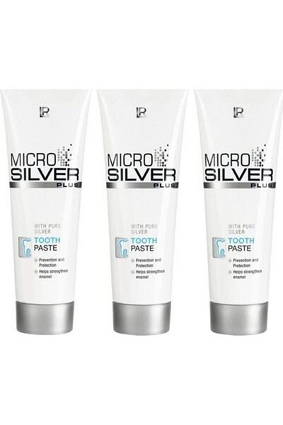 LR Aloe Vera Microsilver Plus Toothpaste 75ml + 3 Pieces