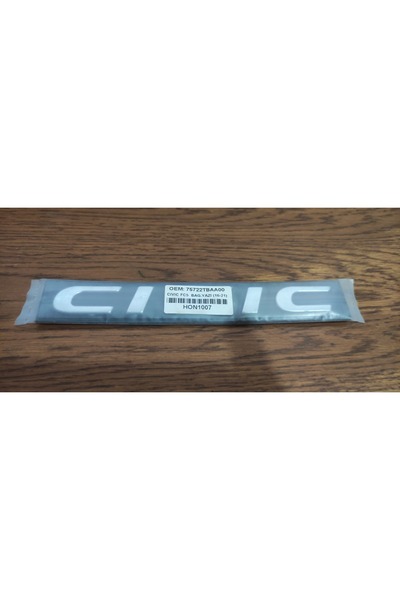 OEM Honda Cıvıc Fc5 Bagaj Yazısı Civic Fc5 Bagaj Yazısı