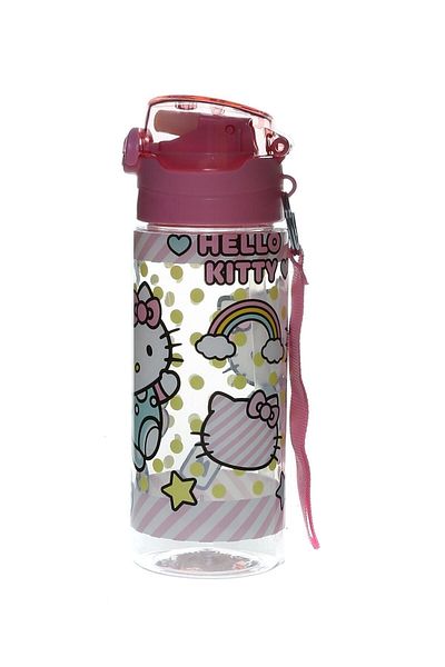 Over-Q Pink Children's Water Bottle Hello Kıty 76827
