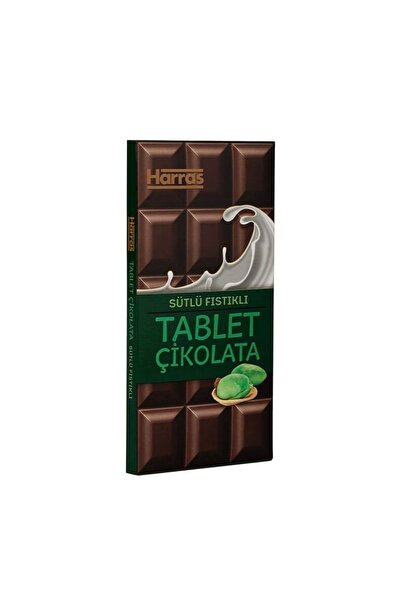 Harras Antep Fıstıklı Sütlü Çikolata 80 Gr
