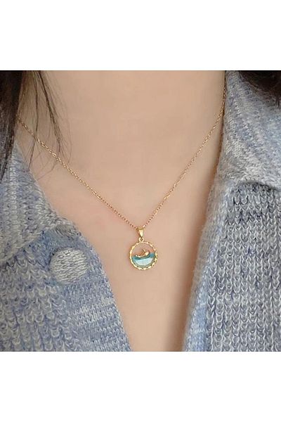 zeynep Z&D Accessory - 316L Anti-Tarnish Steel Whale Necklace