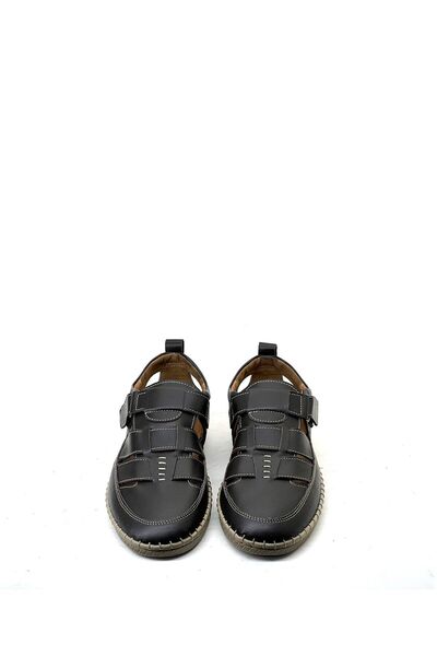 grado Men's Sandals - Genuine Leather, Comfort Brown, 1253 Model