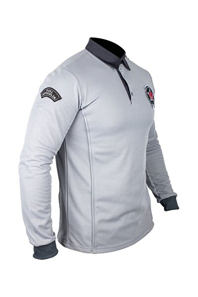 NRC İŞ KIYAFETLERİ Özel Güvenlik Uzun Kol Tişort Yönetmeliğe Uygun