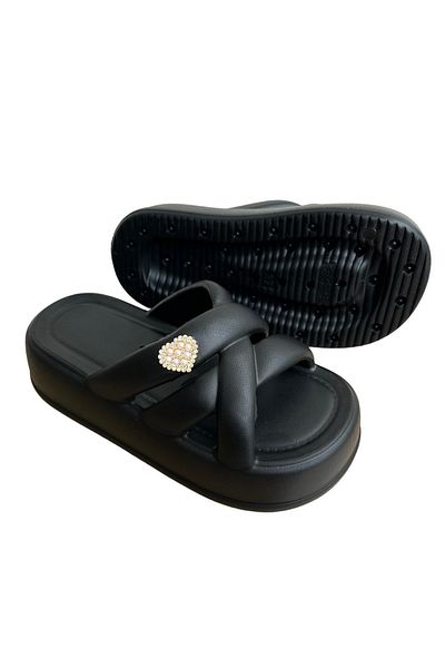 Sonimix Papuci de damă ortopedici cu talpă înaltă - pentru piscină, plajă, mare
