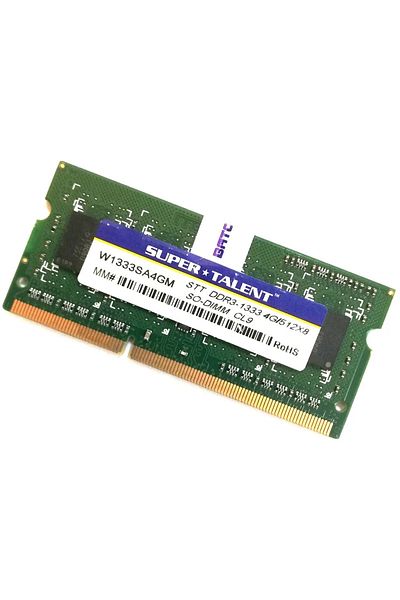 OEM سوبر تالنت w1333sa4gm - DDR3-1333 SODIMM 4GB/512Mx64 CL9 ذاكرة الكمبيوتر المحمول