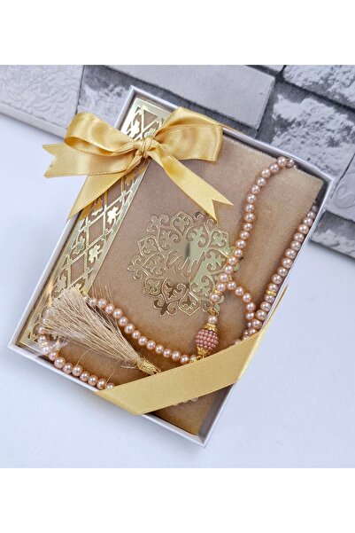 hira tasarım Hediyelik Kadife Kaplı Tasarımlı Yasin Şerif Inci Tesbih Mevlid ...