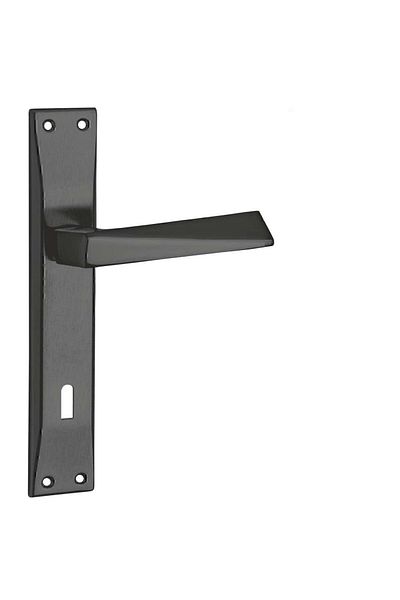 bersayapı Prism Mirrored Room Door Handle Black 1 Set (MONTAGE SCREW)