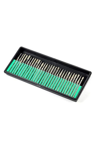 topo 30-Piece Luxury Router Bit Set Electric Nail File Bit 30-Piece Bit Set