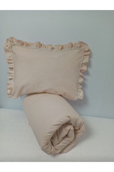 Ege HOME Decoration&Accessories طقم لحاف أطفال وغطاء وسادة مكشكش من Ege Home ...