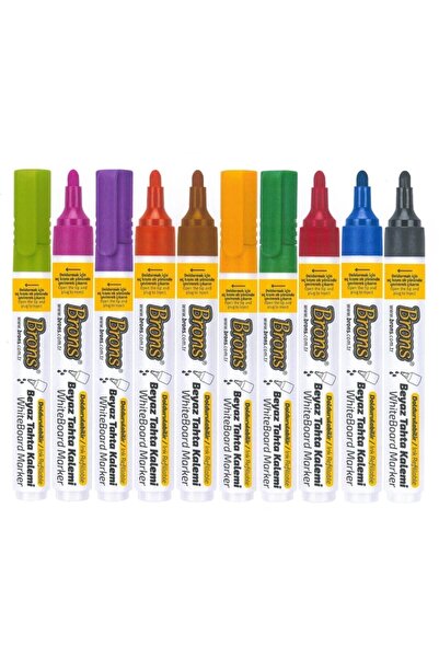 Brons Tahta Kaemi Doldurulabilen 10 Farklı Renk Ve Tahta Silgisi