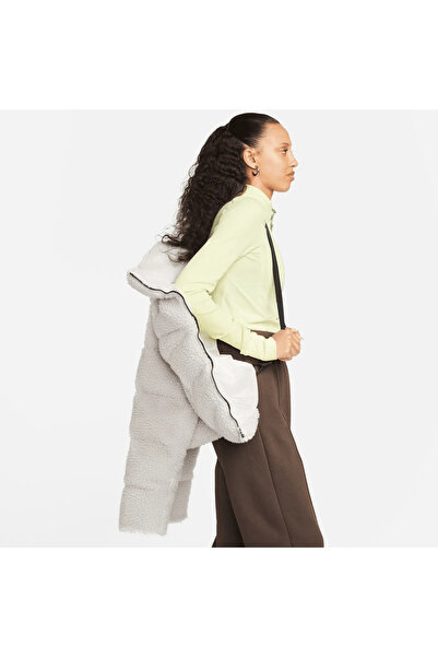 Nike Sportswear Therma-FIT Syntetic-Fill City Sherpa Kadın Bej Peluş Ceket