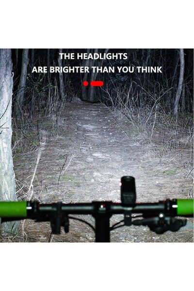 Schulzz X-tiger 2t6 Led 1200 Mah Su Geçirmez Far Bisiklet Feneri