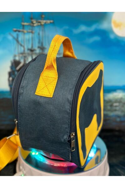 GÜVEN Portable Zippered Thermal Lunch Food Bag - School and Office