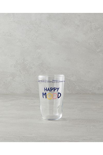 English Home Happy Mood Glass - 400 ml Dark Blue 3-Piece Glass Set