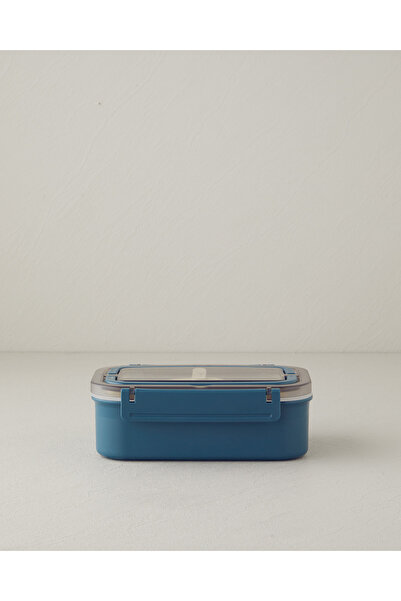 English Home Marthe 800 ml Stainless Steel Lunch Box - Blue & Gray