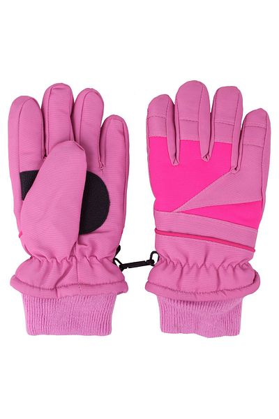İşnar Girl's Snow Gloves 4-7 Years Pink Color Types Model 39731-42781