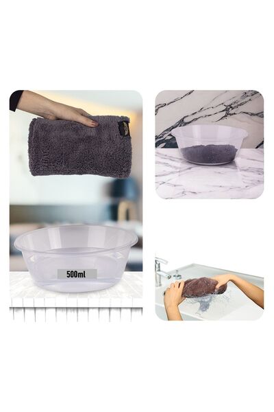 Heriya Набір з 3 мікрофібрових рушників для волосся – 2 сушилки для волосся з кнопками – рушник для голови