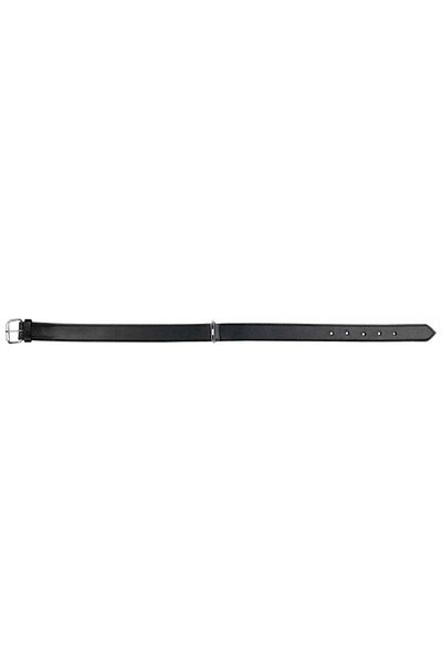 Trixie Dog Collar Real Leather 31-37cm 16mm S Black