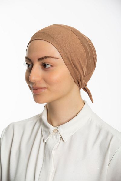 Modamelita Hijab Lycra seamless lycra inner bonnet tied at the back