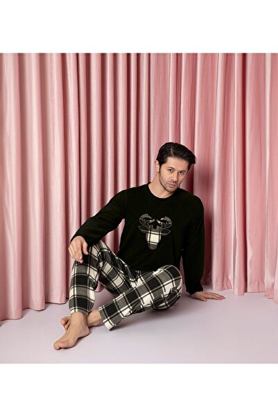 Sude HOMEWEAR Чоловічий комплект піжами з флісу