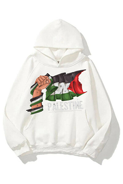 bellanova Φούτερ Unisex Oversize με κουκούλα - T Printed