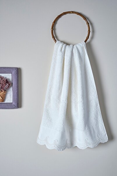 Nazik Home 50 x 90 см Рушник для обличчя з вишивкою Ramos