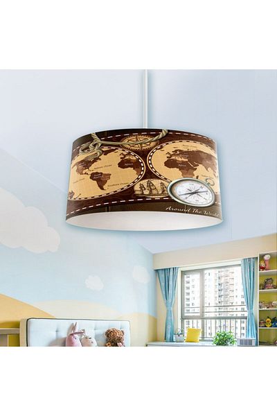 Bebişim Halı Compass Hça1049 Children's Room Pendant Lamp Chandelier