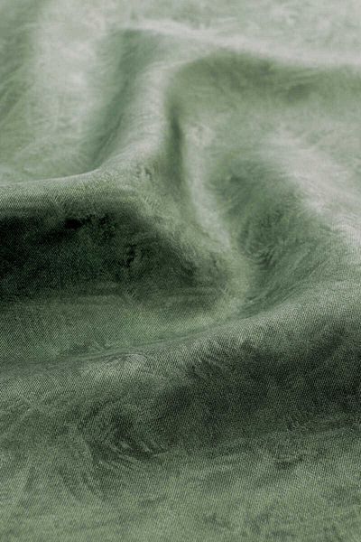 Bursa İpek Πράσινο μεταξωτό μαντίλι Twill - Μοτίβο πινέλου
