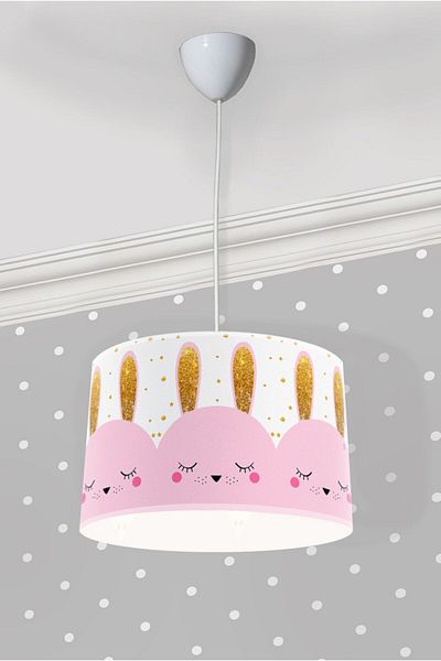 Bebişim Halı Cute Rabbit Children's Room Pendant Chandelier
