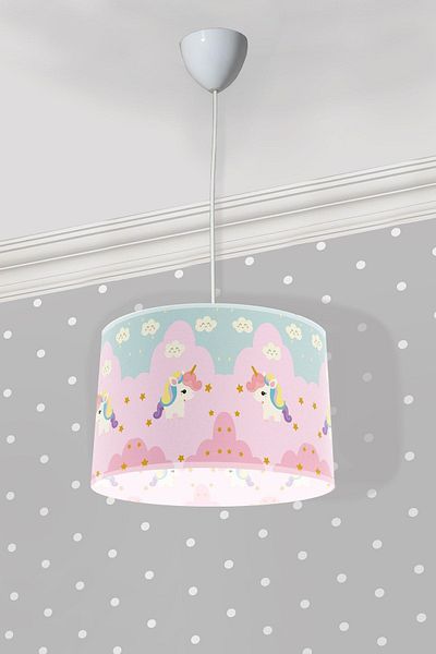 Bebişim Halı My Baby Bi179 Unicorn Children's Room Pendant Chandelier