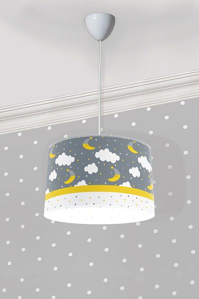 Bebişim Halı Cloudy Bi187 Children's Room Pendant Chandelier