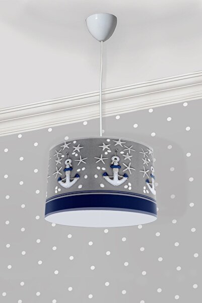 Genel Markalar Denizci Çapalı Bi216 Çocuk Odası Sarkıt Avize